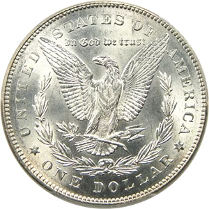 image for: 1878 7TF $1 PCGS MS66 (Reverse of 1878)