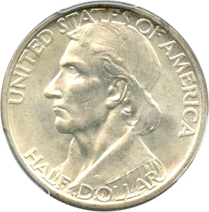 image for: 1937-D Boone 50c PCGS/CAC MS66