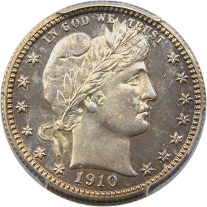 image for: 1910 25c PCGS/CAC Proof 65 - DLRC Discount!