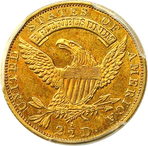 image for: 1830 $2 1/2 PCGS/CAC AU58