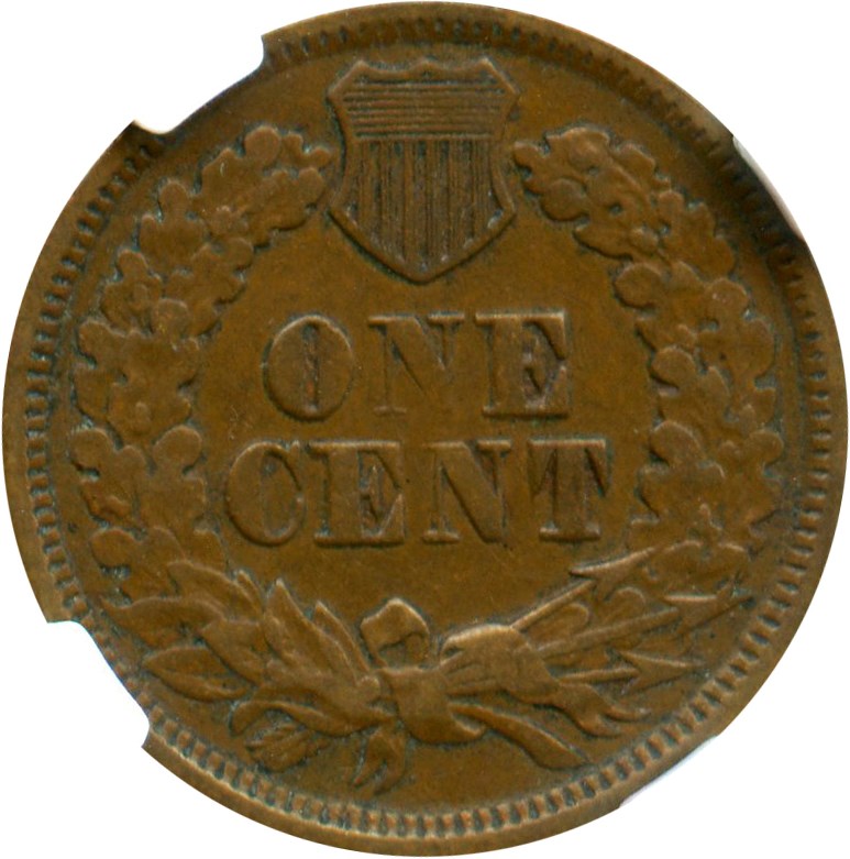 image for: 1867/67 1c NGC VF20 BN (Doubled Date, FS-301)