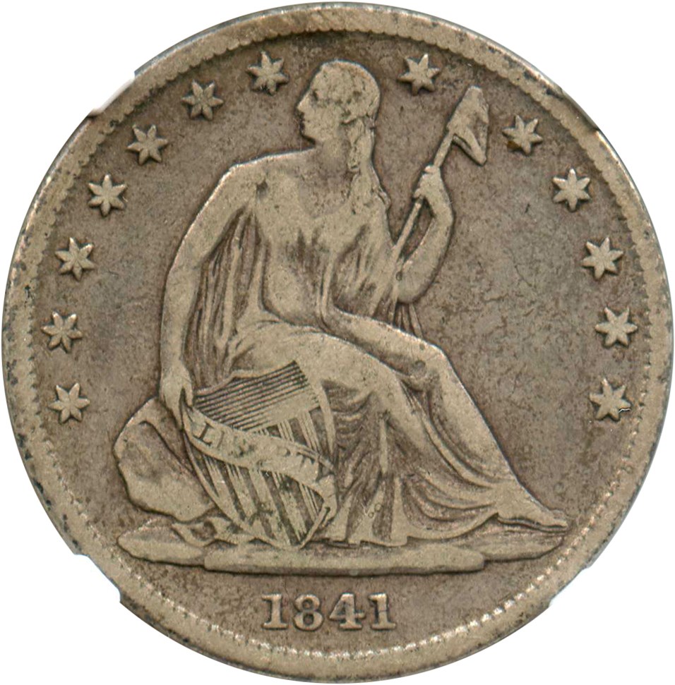 image for: 1841-O 50c NGC F15