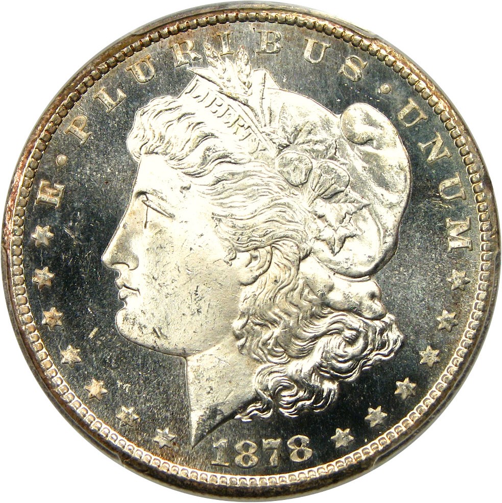 image for: 1878-CC $1 PCGS/CAC MS64 DMPL