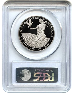 image for: 2011-W Platinum Eagle $100 PCGS Proof 69 DCAM