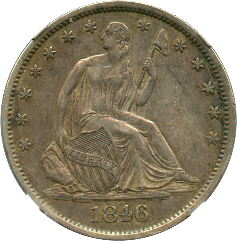 image for: 1846-O 50c NGC/CAC XF45 (Medium Date)