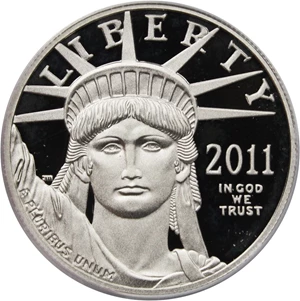 image for: 2011-W Platinum Eagle $100 PCGS Proof 69 DCAM
