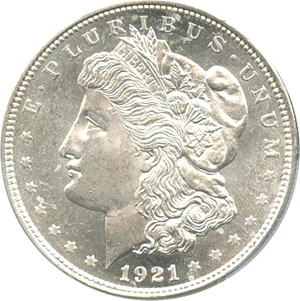 image for: 1921 Morgan $1 PCGS/CAC MS64 PL
