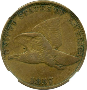 image for: 1857 Flying Eagle 1c NGC XF40 (Doubled Die Obverse, FS-101)