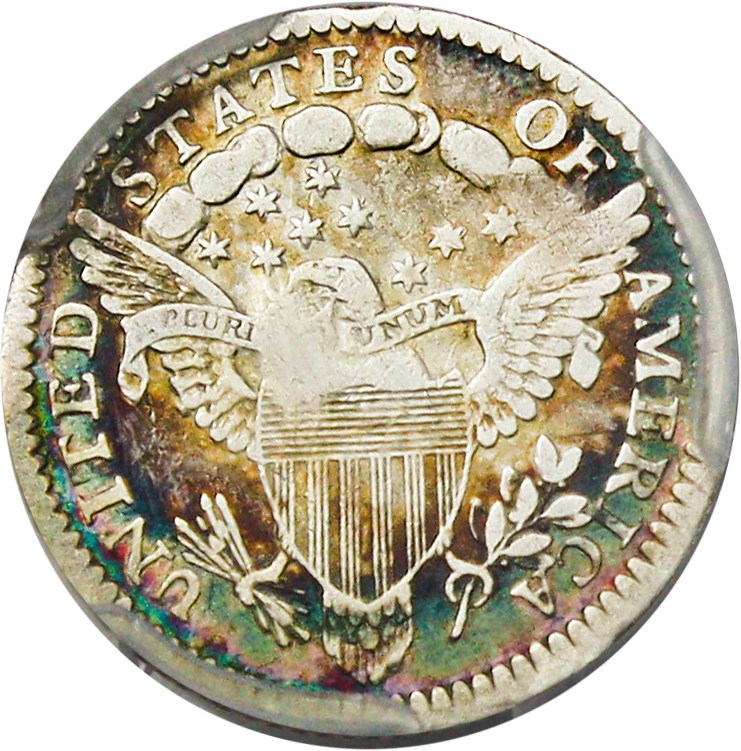 image for: 1800 H10c PCGS/CAC VF25 (LIBEKTY)