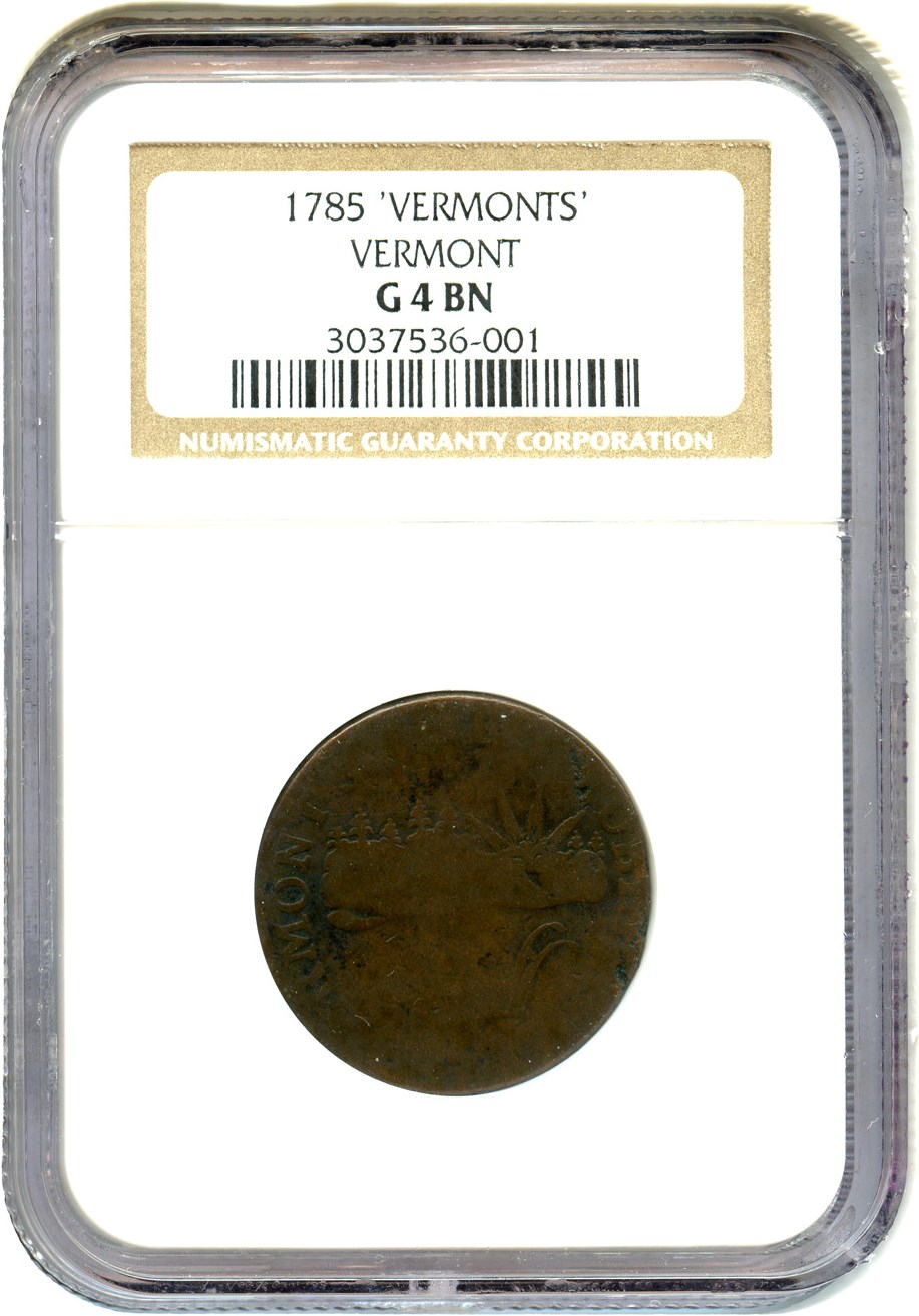 image for: 1785 Vermont NGC Good-4 BN (VERMONTS)