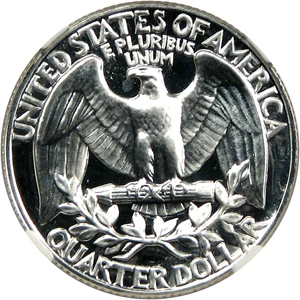 image for: 1960 25c NGC Proof 69 CAM