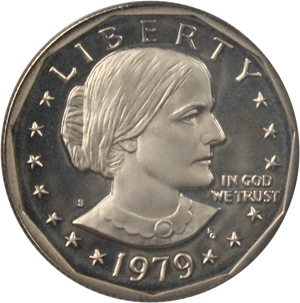 image for: 1979-S SBA $1 PCGS Proof 69 DCAM (OGH, Type 2)