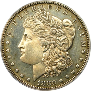 image for: 1880 $1 PCGS Proof 63