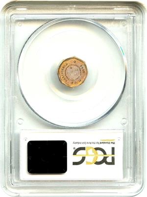 image for: California Fractional Gold: 1854 $1 PCGS MS63 (BG-508) - Vault Value!