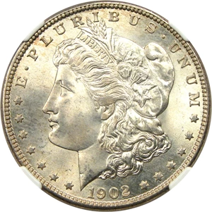 image for: 1902-O $1 NGC MS67
