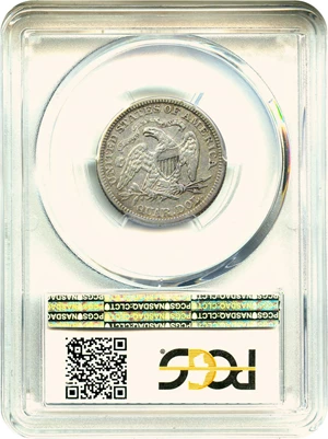 image for: 1873 25c PCGS VF30 (Closed 3) - DLRC Discount!