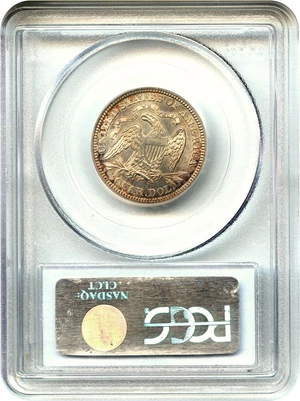 image for: 1866 25c PCGS/CAC MS64 - DLRC Discounts!