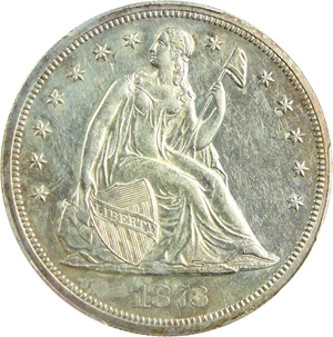 image for: 1873 $1 PCGS/CAC Proof 55