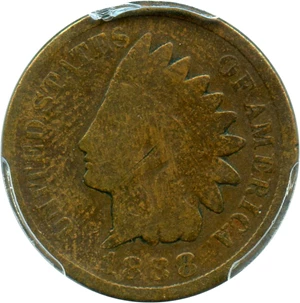 image for: 1888/7 1c PCGS Good-4