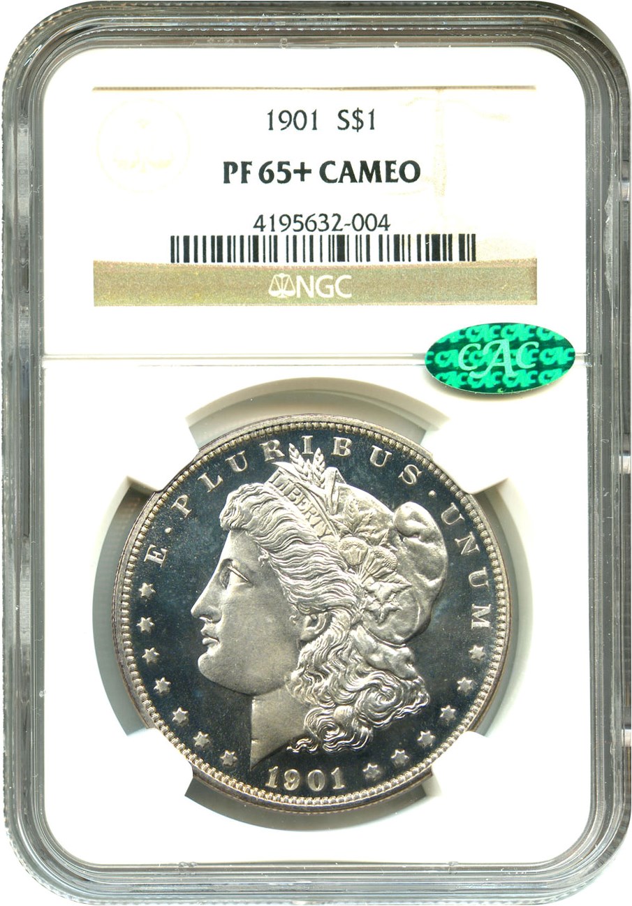 image for: 1901 $1 NGC/CAC Proof 65+ CAM