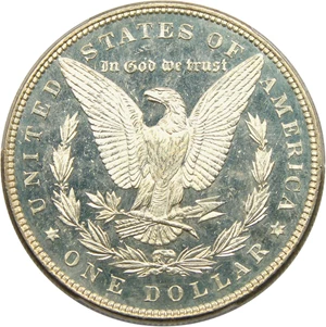 image for: 1884 $1 PCGS MS65 DMPL