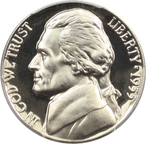image for: 1955 5c PCGS Proof 68 DCAM - Vault Value!