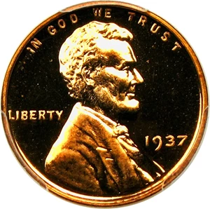 image for: 1937 1c PCGS/CAC Proof 66+ RD CAM