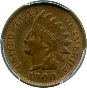 image for: 1900 1c PCGS MS64 BN