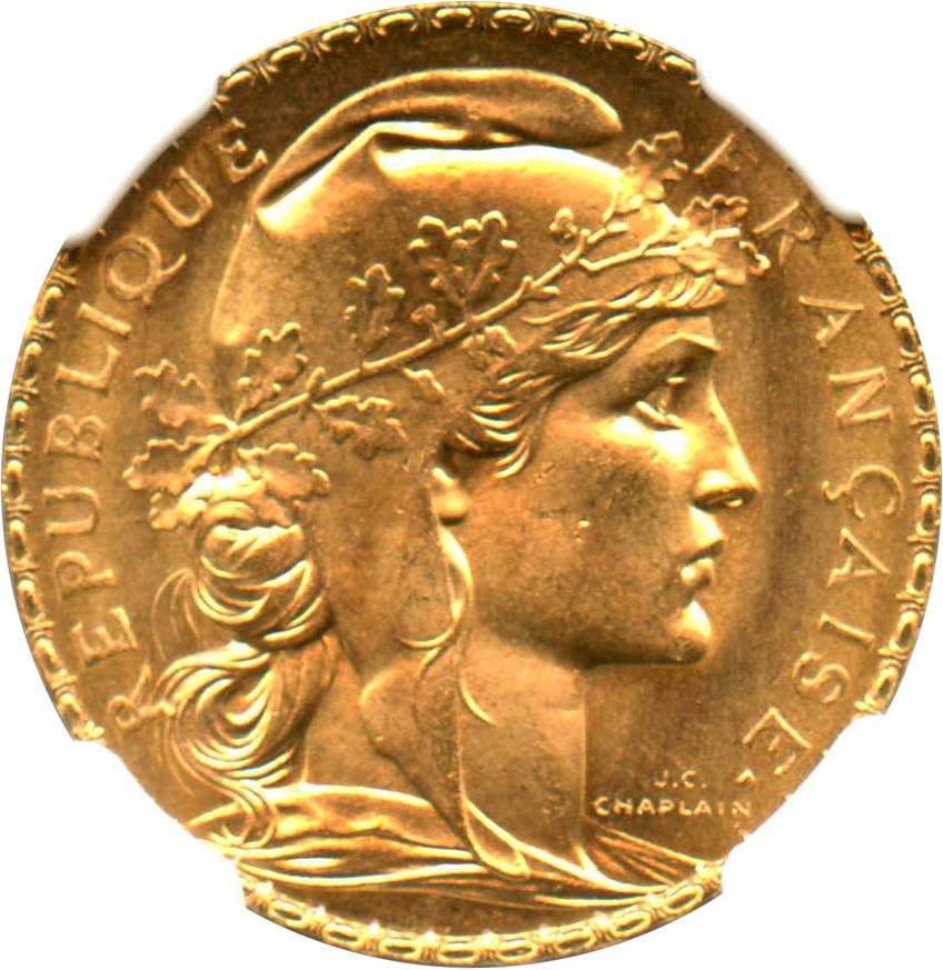 1914 G20 Fr Rooster MS
