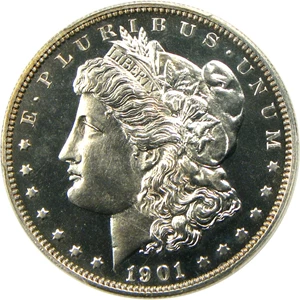 image for: 1901 $1 PCGS/CAC Proof 66