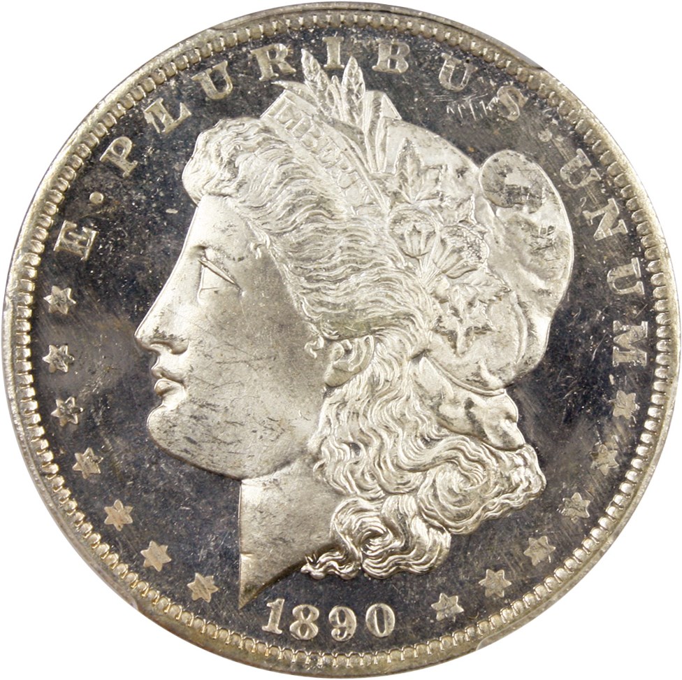 image for: 1890-O $1 PCGS/CAC MS64 DMPL