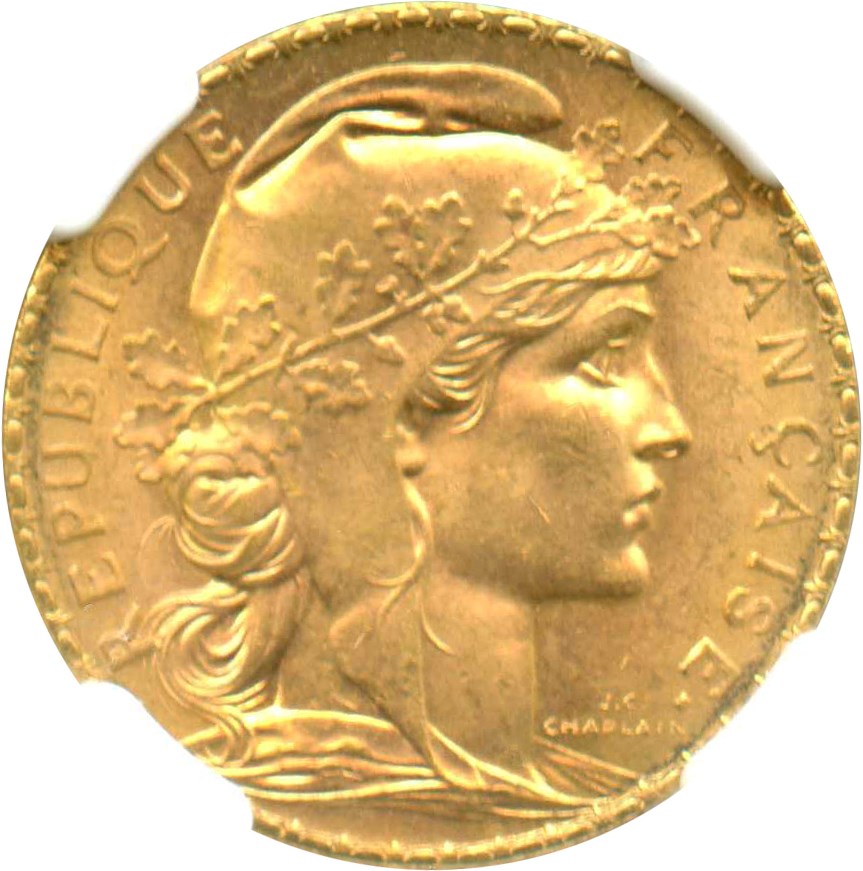 1910 G20 Fr Rooster MS