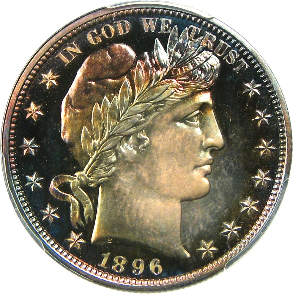image for: 1896 50c PCGS Proof 67