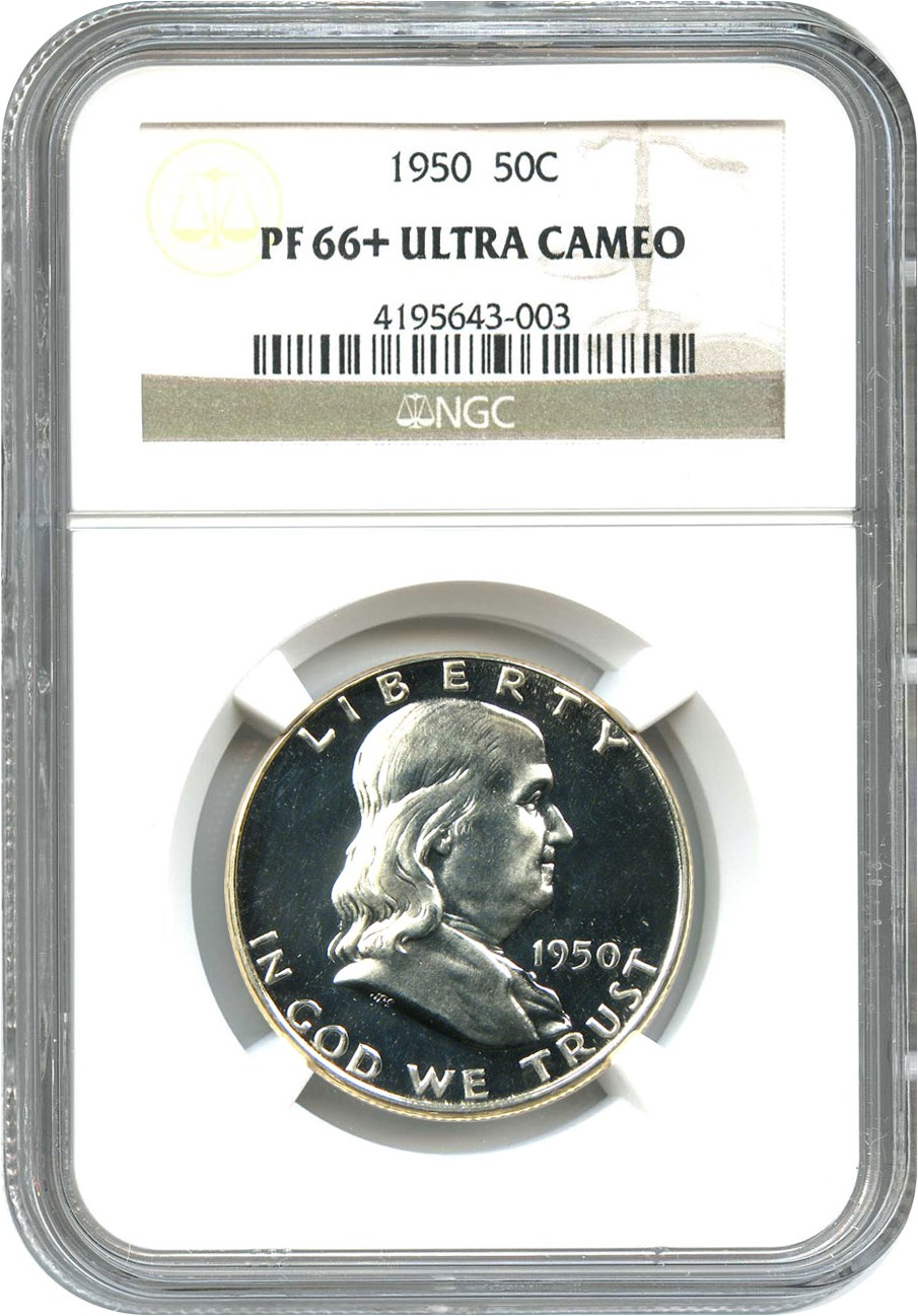 image for: 1950 50c NGC Proof 66+ UCAM