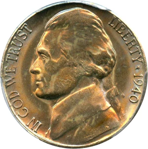 image for: 1940-S 5c PCGS MS65 - No Reserve!