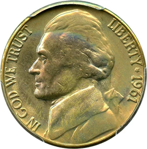 image for: 1961-D 5c PCGS MS64 - No Reserve!