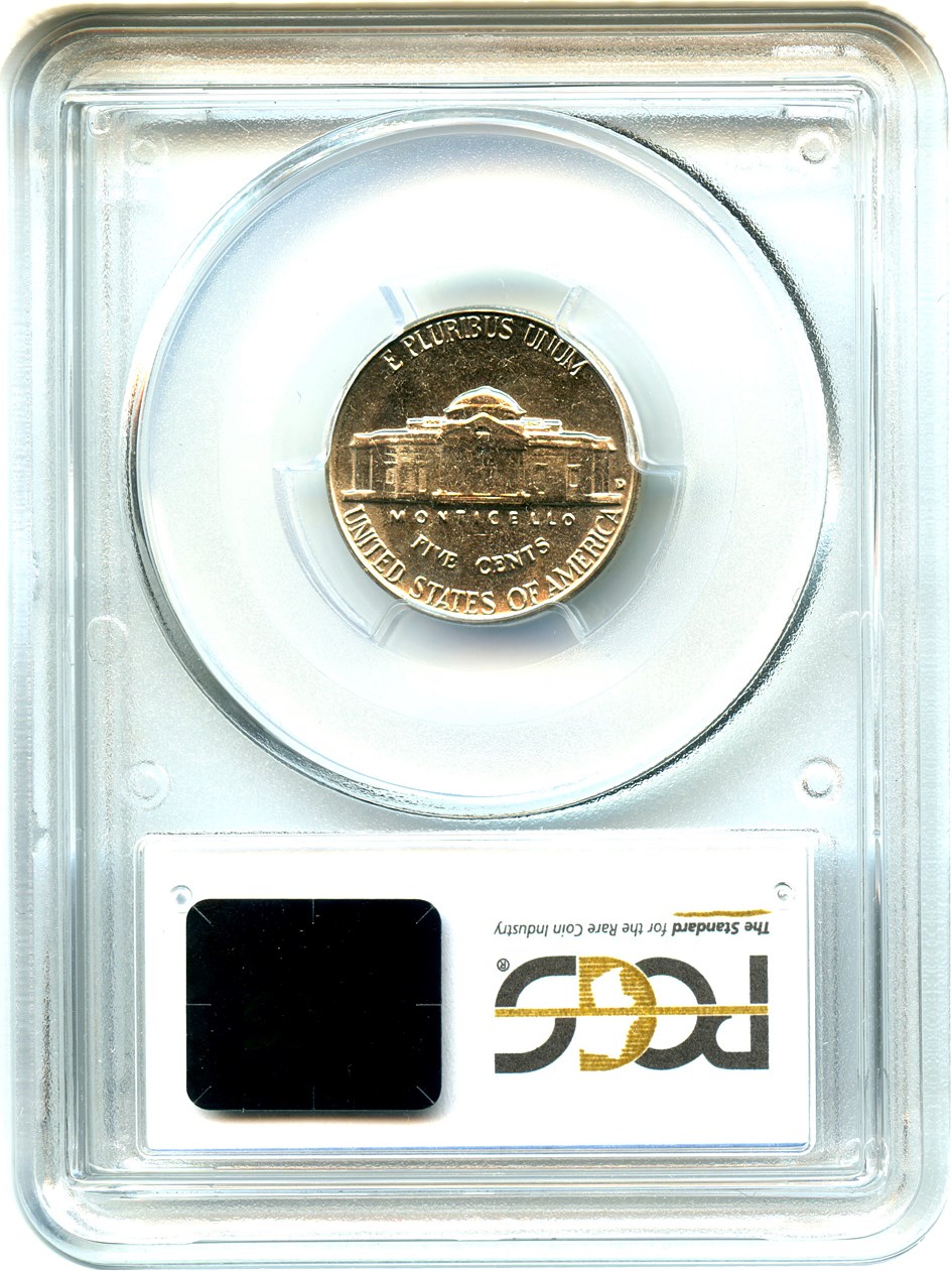 image for: 1962-D 5c PCGS MS63 - No Reserve!