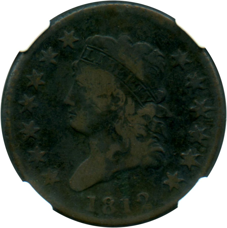 image for: 1812 1c NGC VG-10 BN (Small Date)