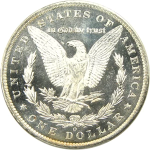 image for: 1885-O $1 PCGS/CAC MS66 DMPL