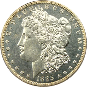 image for: 1885 $1 PCGS Proof 63