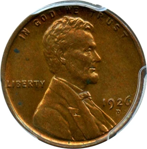 image for: 1926-D 1c PCGS MS62 BN