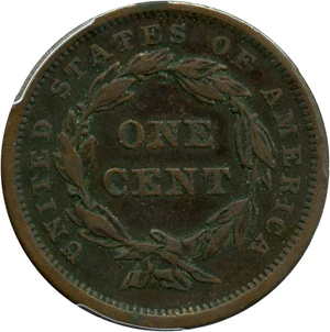 image for: 1839 1c PCGS VF35 (Type of 1840)