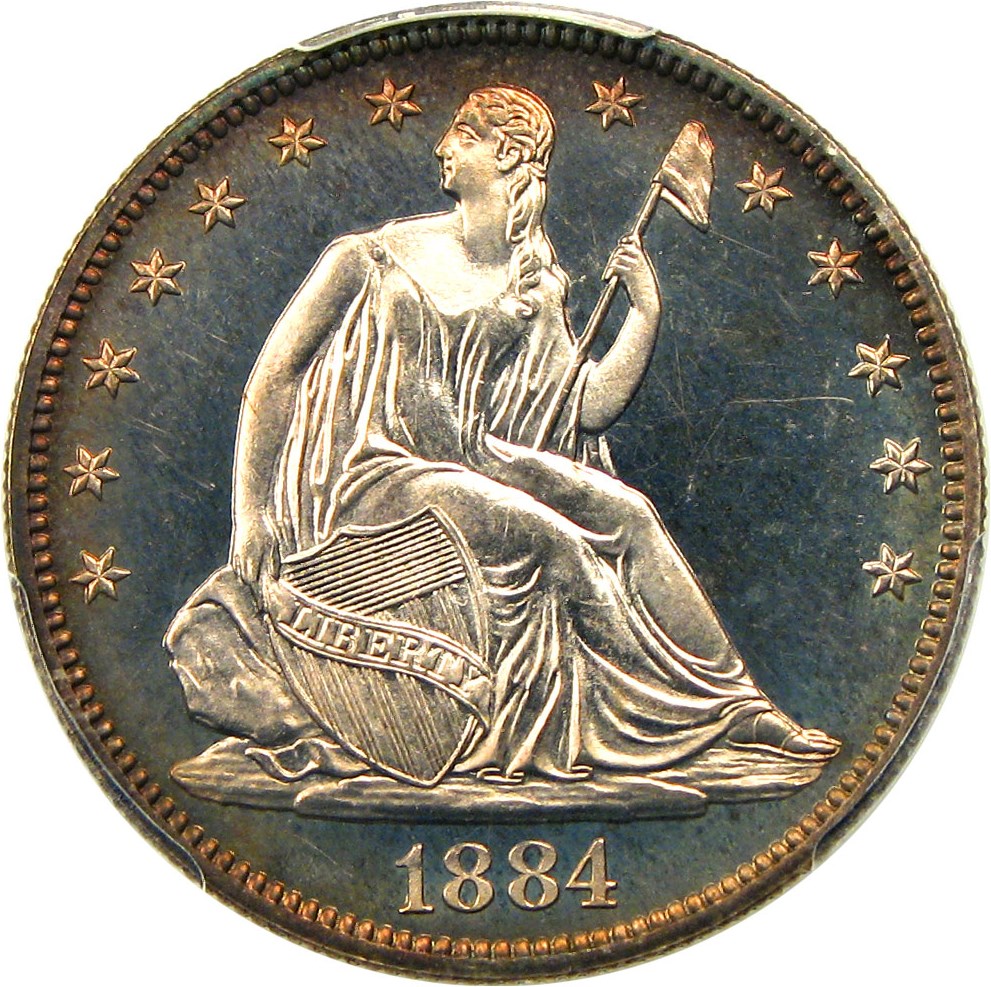 image for: 1884 50c PCGS Proof 66 CAM