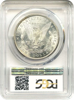 image for: 1880-O $1 PCGS MS64 (VAM-4, 80/79, Crossbar)