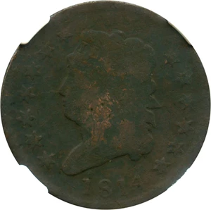 image for: 1814 1c NGC Good-4 BN (Plain 4, S-295)