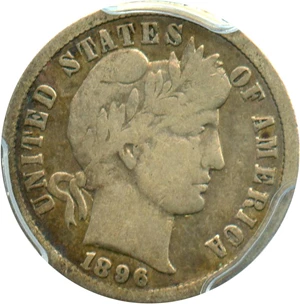 image for: 1896-O 10c PCGS F12 - No Reserve!