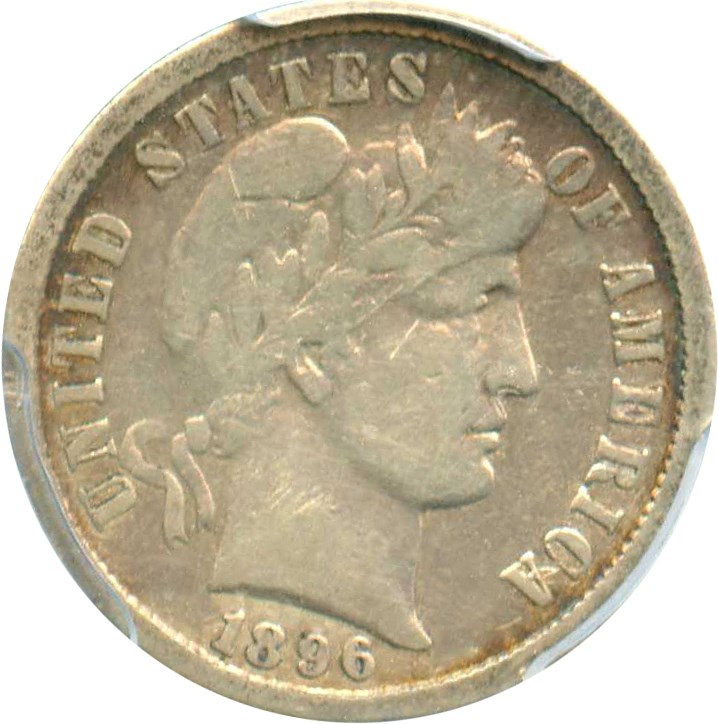 image for: 1896-S 10c PCGS F15