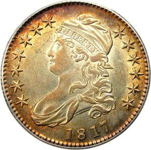 image for: 1817 50c PCGS AU53 (181.7)