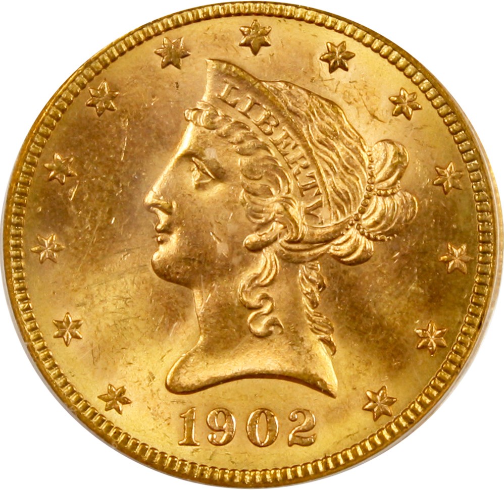 image for: 1902-S $10 PCGS/CAC MS64 - No Reserve!