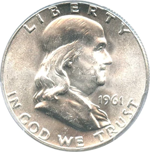 image for: 1961 50c PCGS MS65 FBL